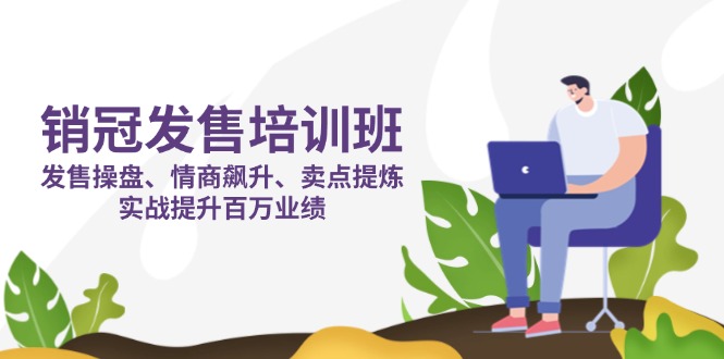 (14203期)销冠 发售培训班:发售 操盘+情商 飙升+卖点 提炼,实战提升百万业绩-下班副业站