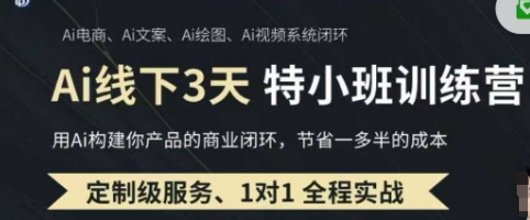 AI实操培训第20-21期线下,0基础保姆级教程,3月最新整理,企业获客、降本增效、打造超级个体-下班副业站